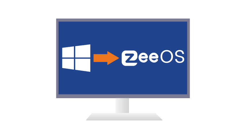 Change the OS of your PC permanently to ZeeOS