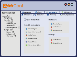 ZeeConf remote management tool