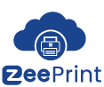 Remote printing solution ZeePrint logo